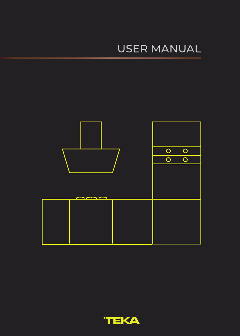 Teka DVI 88-G1 Series user manual