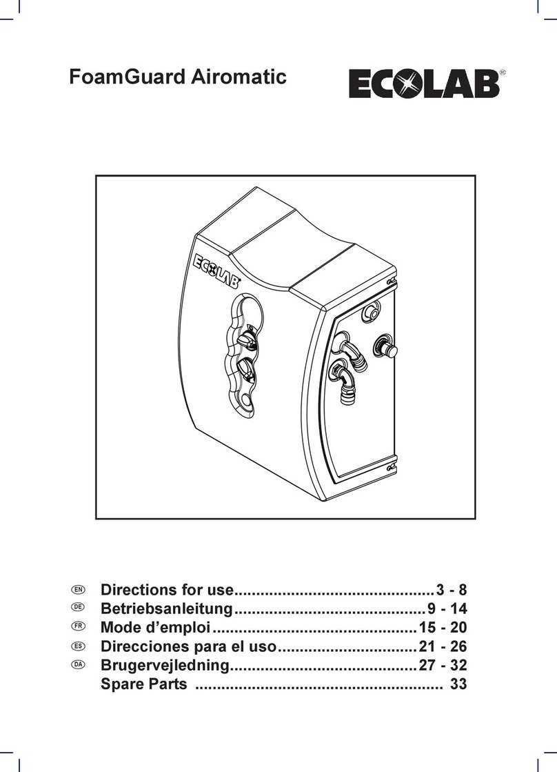 Ecolab FoamGuard Airomatic Manual
