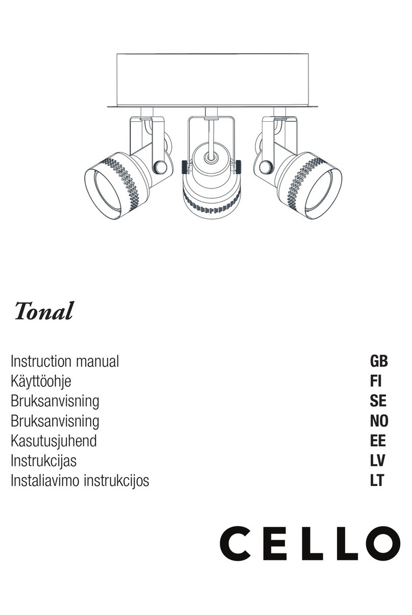 Cello Tonal instruction manual