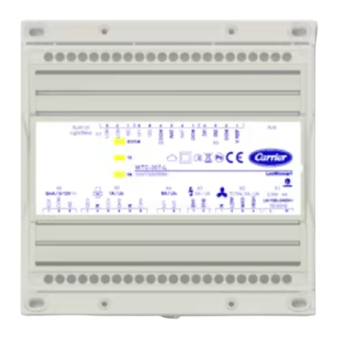 Carrier WTC-LEX installation instructions