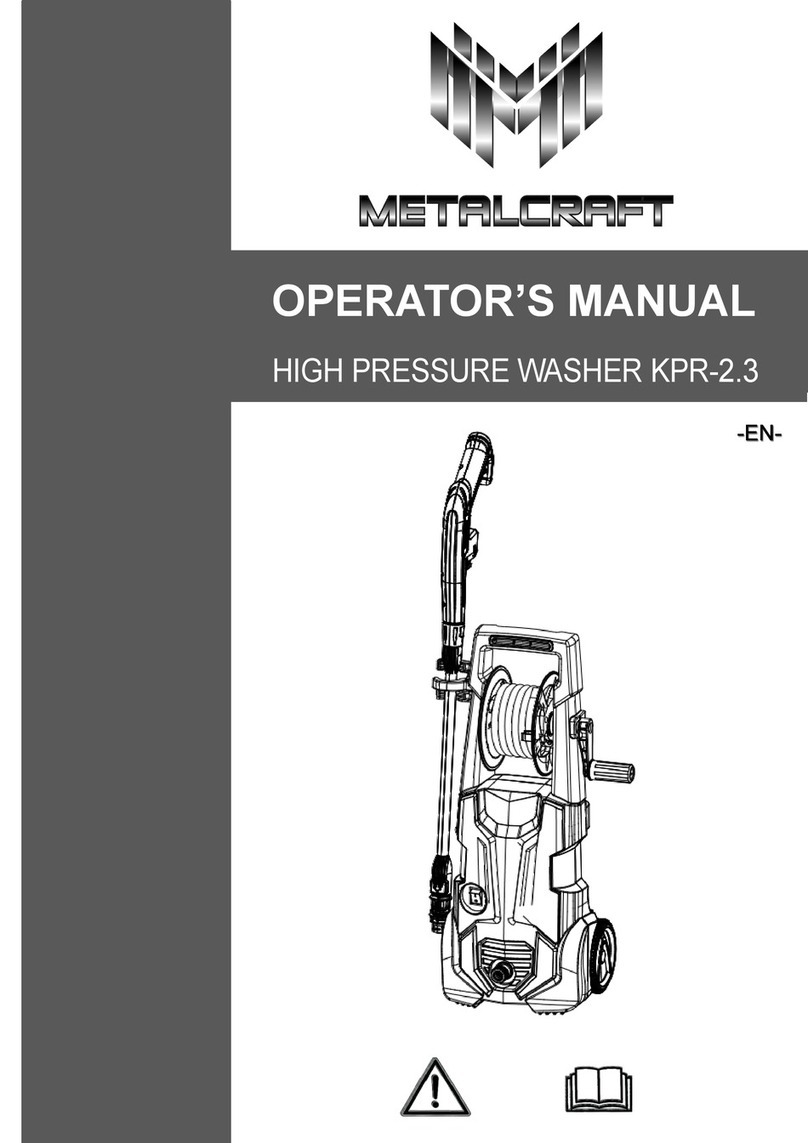 Metalcraft KPR-2.3 Operator's manual
