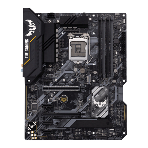 Asus TUF GAMING H470-PRO manual