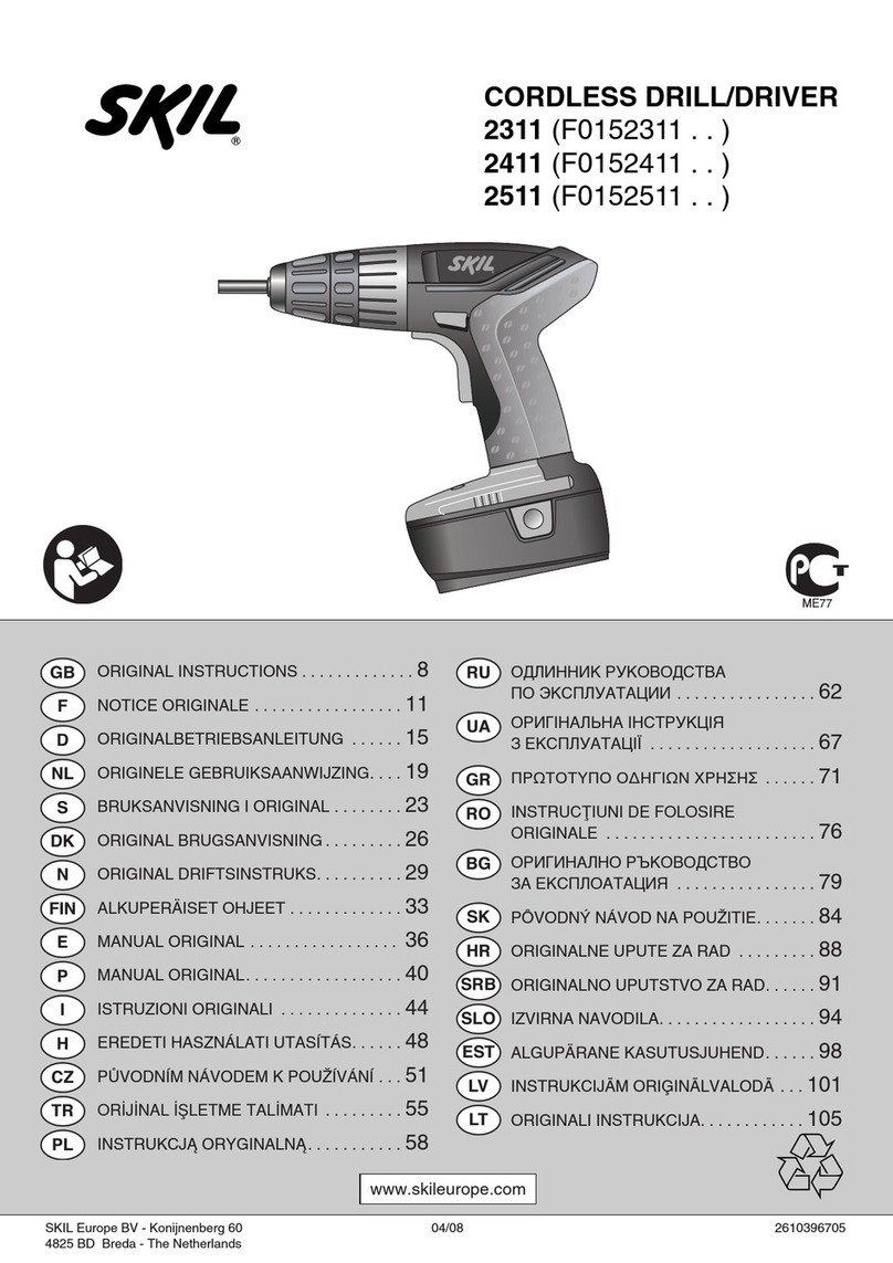 Skil 2311 User manual