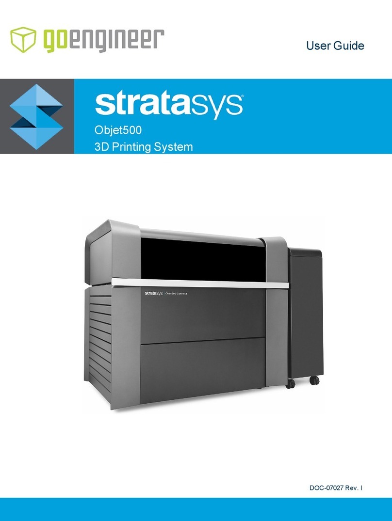 Stratasys Objet500 User manual
