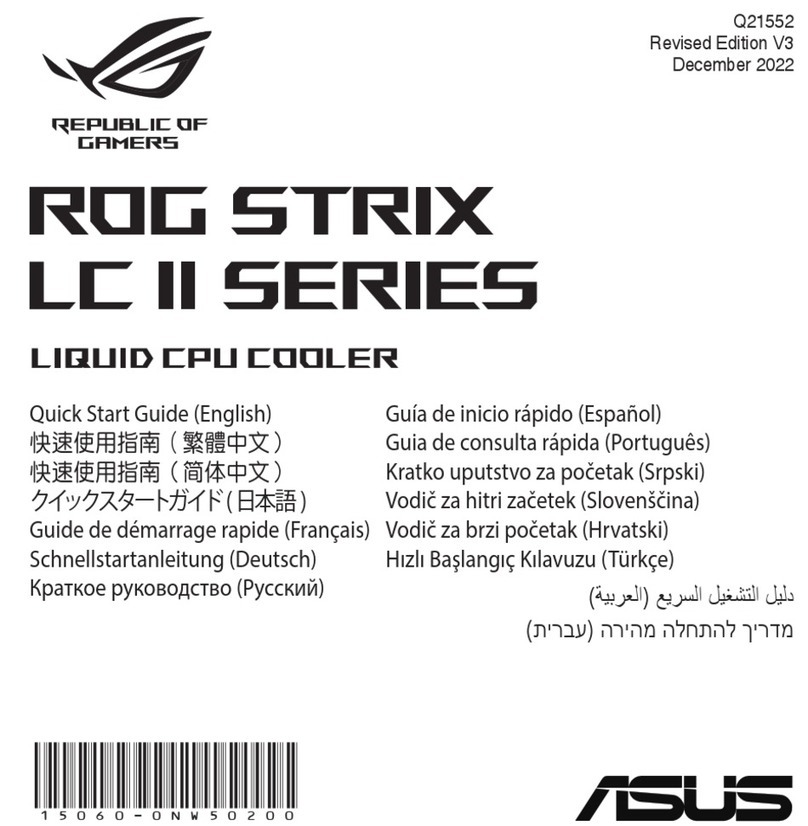 Asus ROG STRIX LC II Series User manual