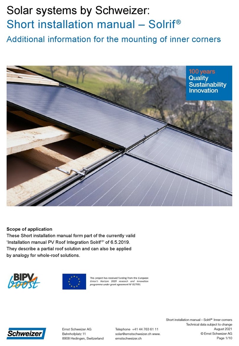 Schweizer Solrif Short installation manual