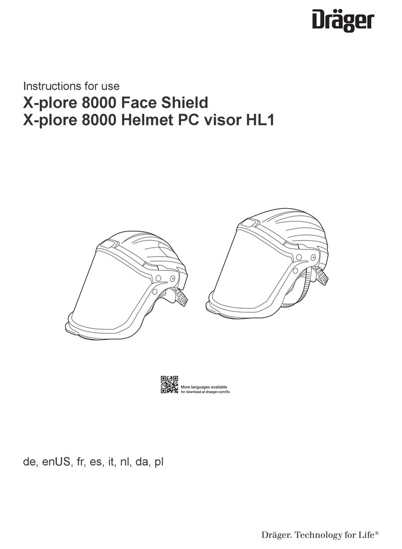 Dräger X-plore 8000 Series User manual