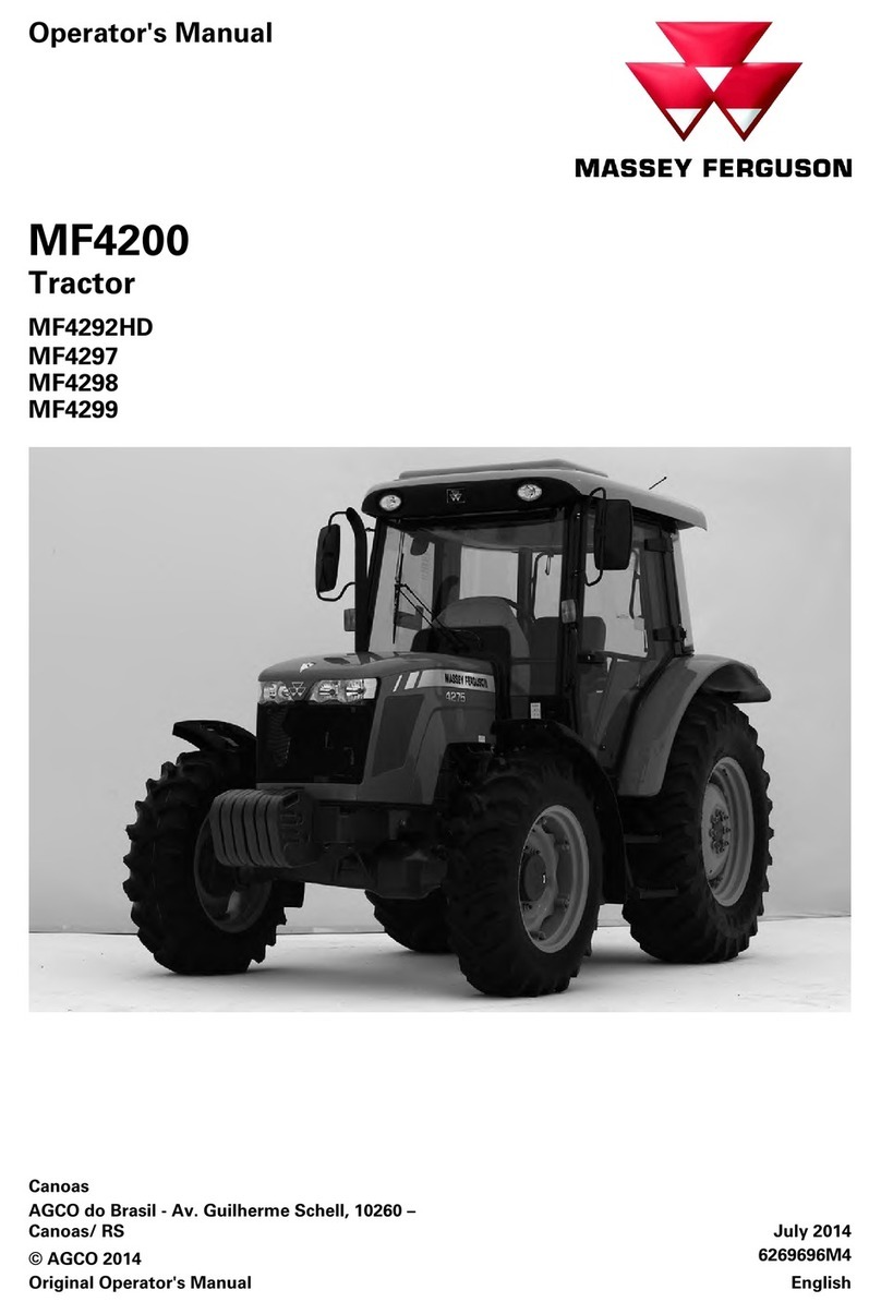 MASSEY FERGUSON MF4200 User manual