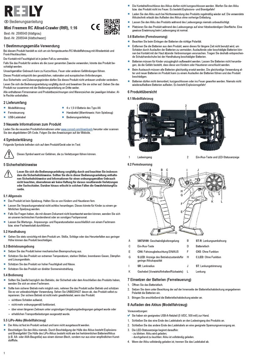 Reely 2595543 User manual