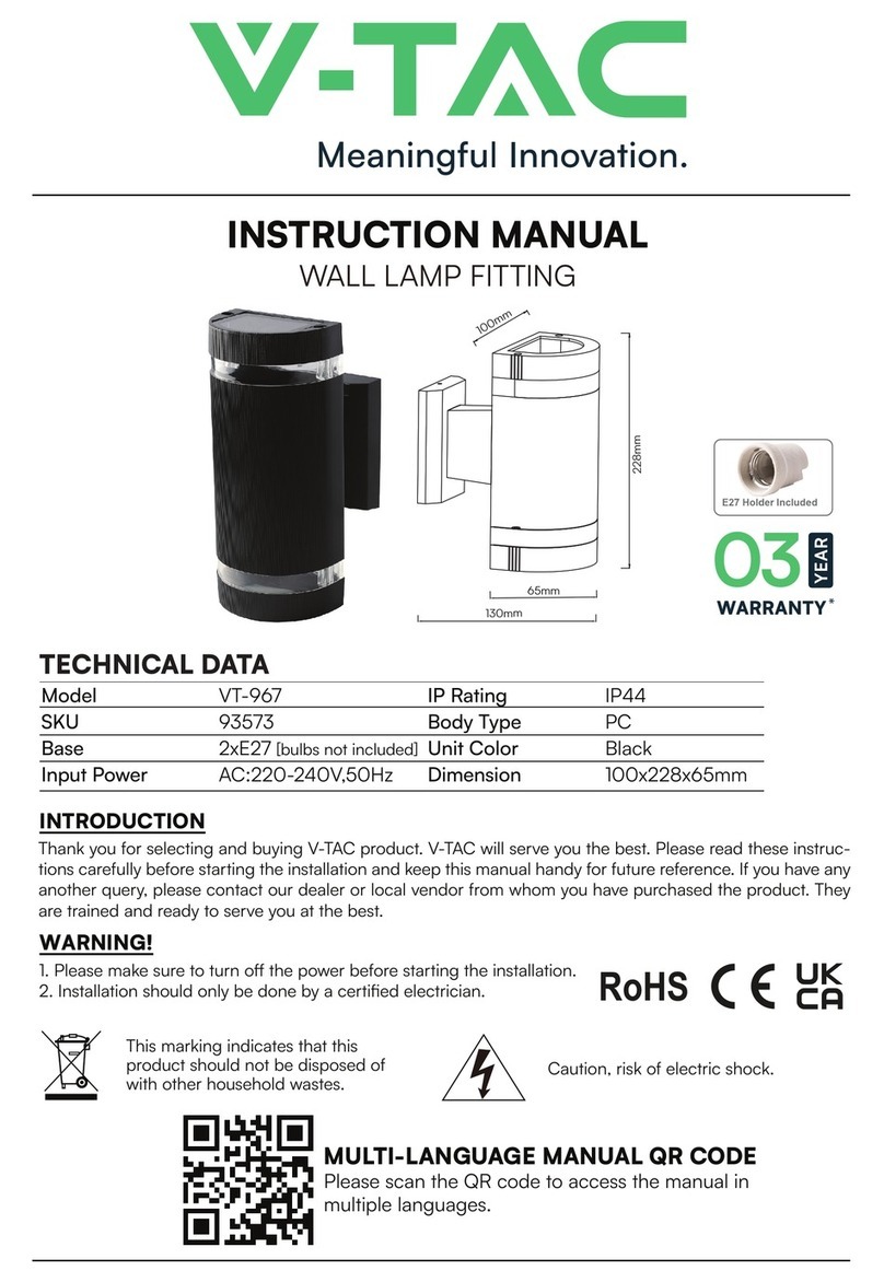 V-TAC VT-967 instruction manual