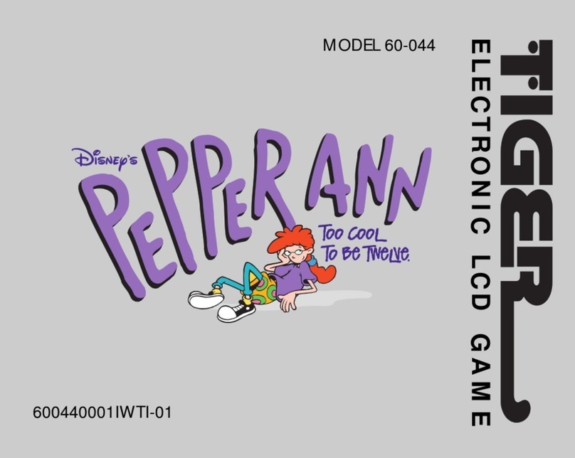 Tiger Electronics Pepper Ann User manual Tiger Electronics Pepper Ann User manual
