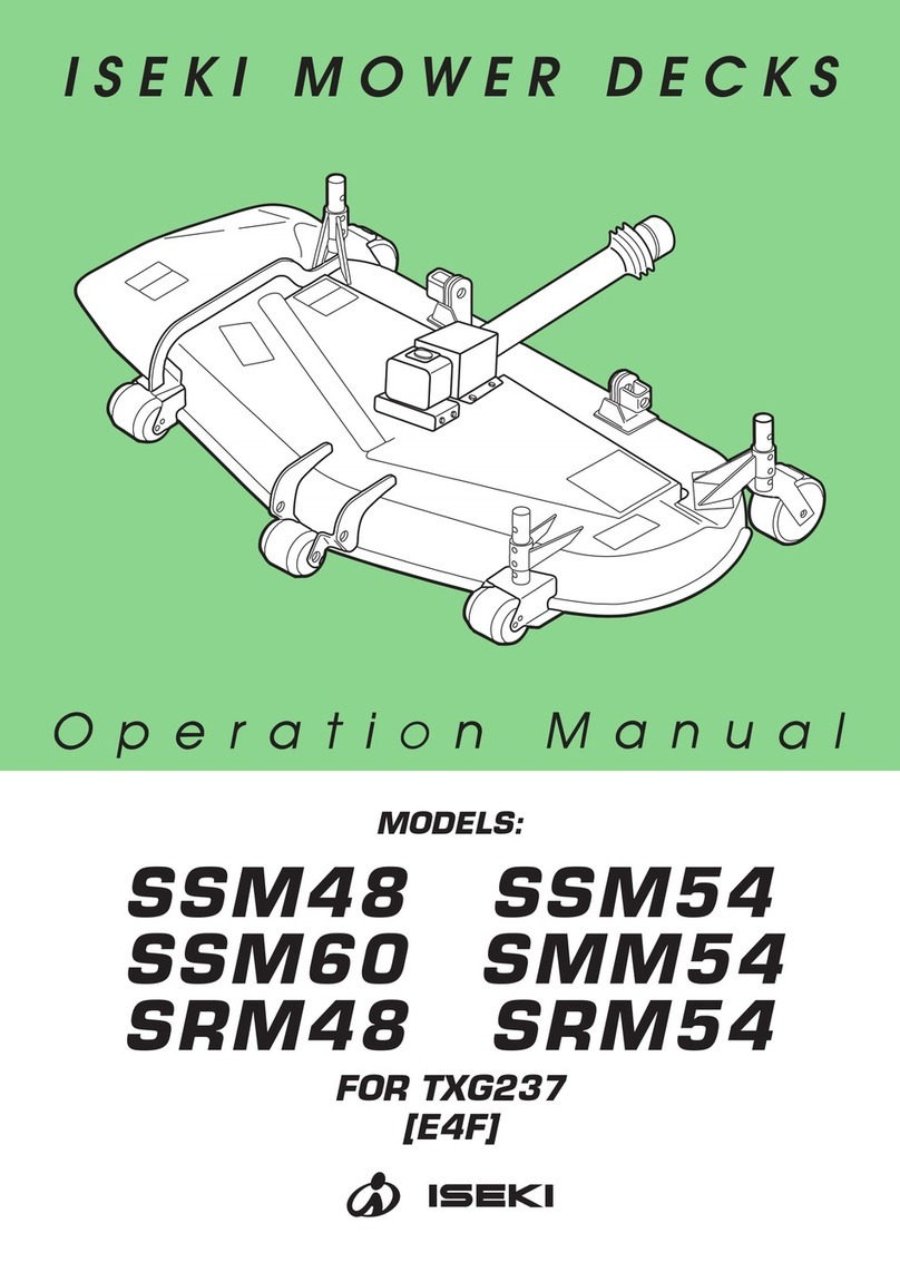 Iseki SSM48 User manual