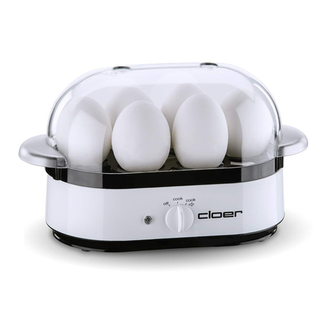 Cloer 6080 User manual