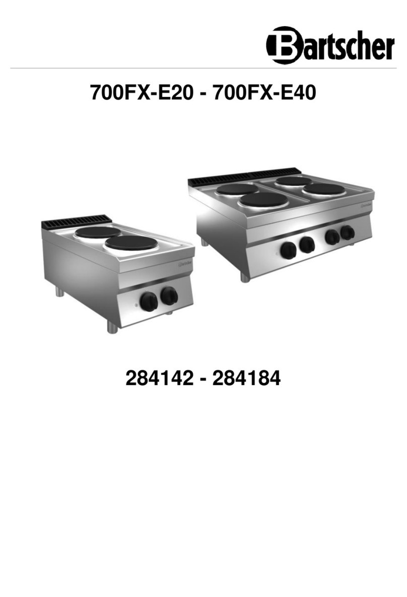 Bartscher 700FX-E20 User guide