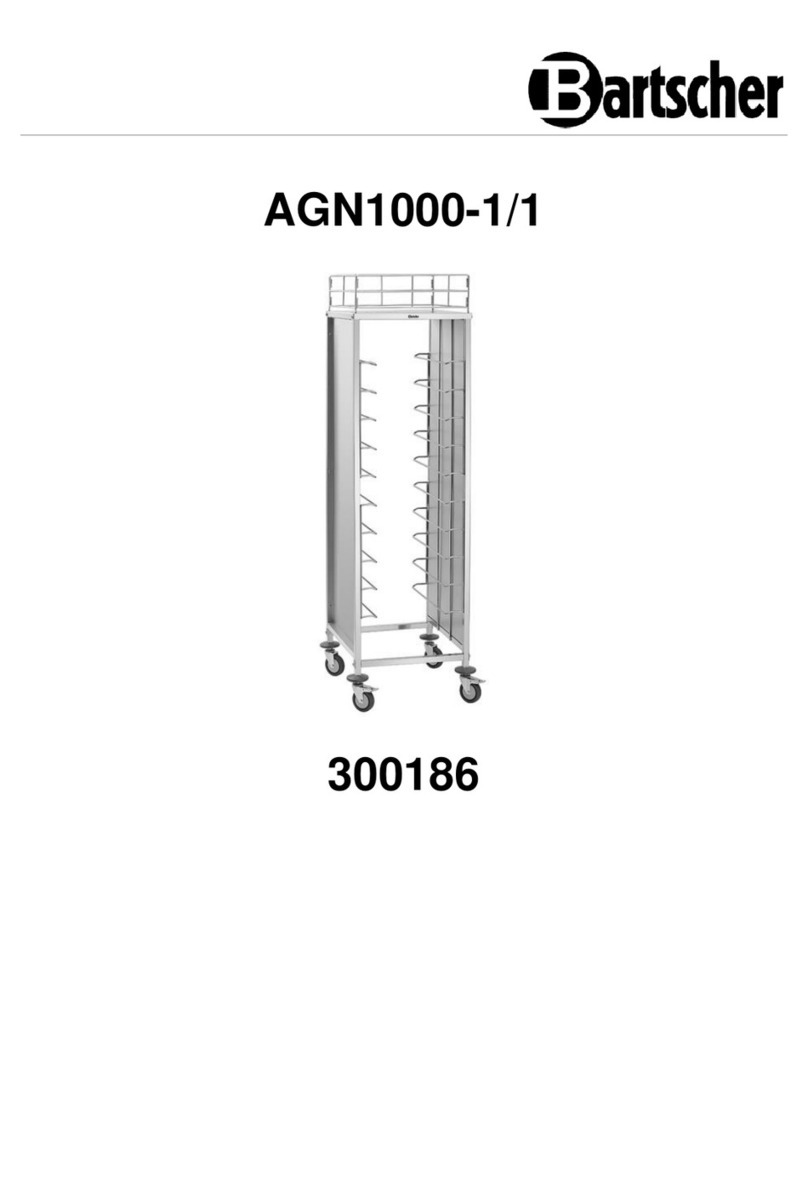 Bartscher AGN1000-1/1 User manual
