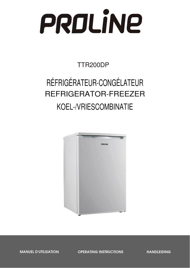 Proline TTR200DP operating instructions
