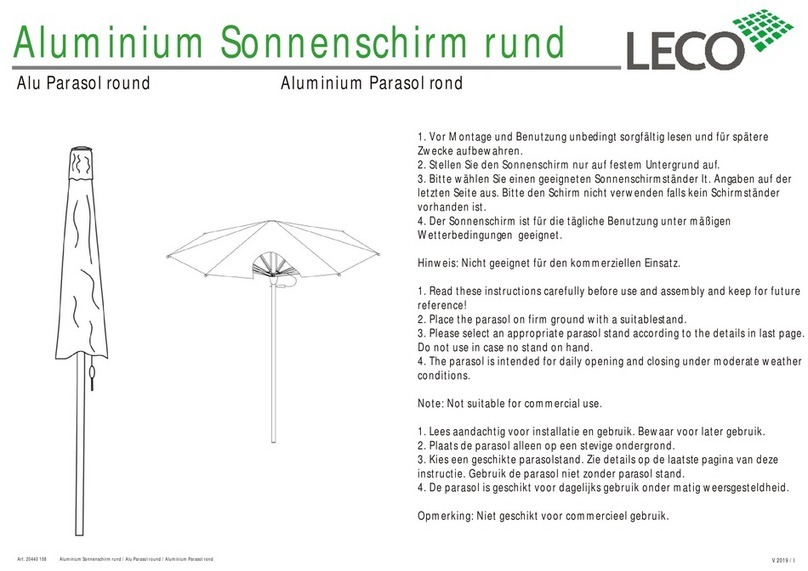 leco 124146 Assembly instruction
