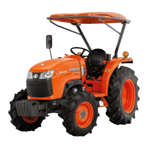 Kubota L3008 Instruction manual