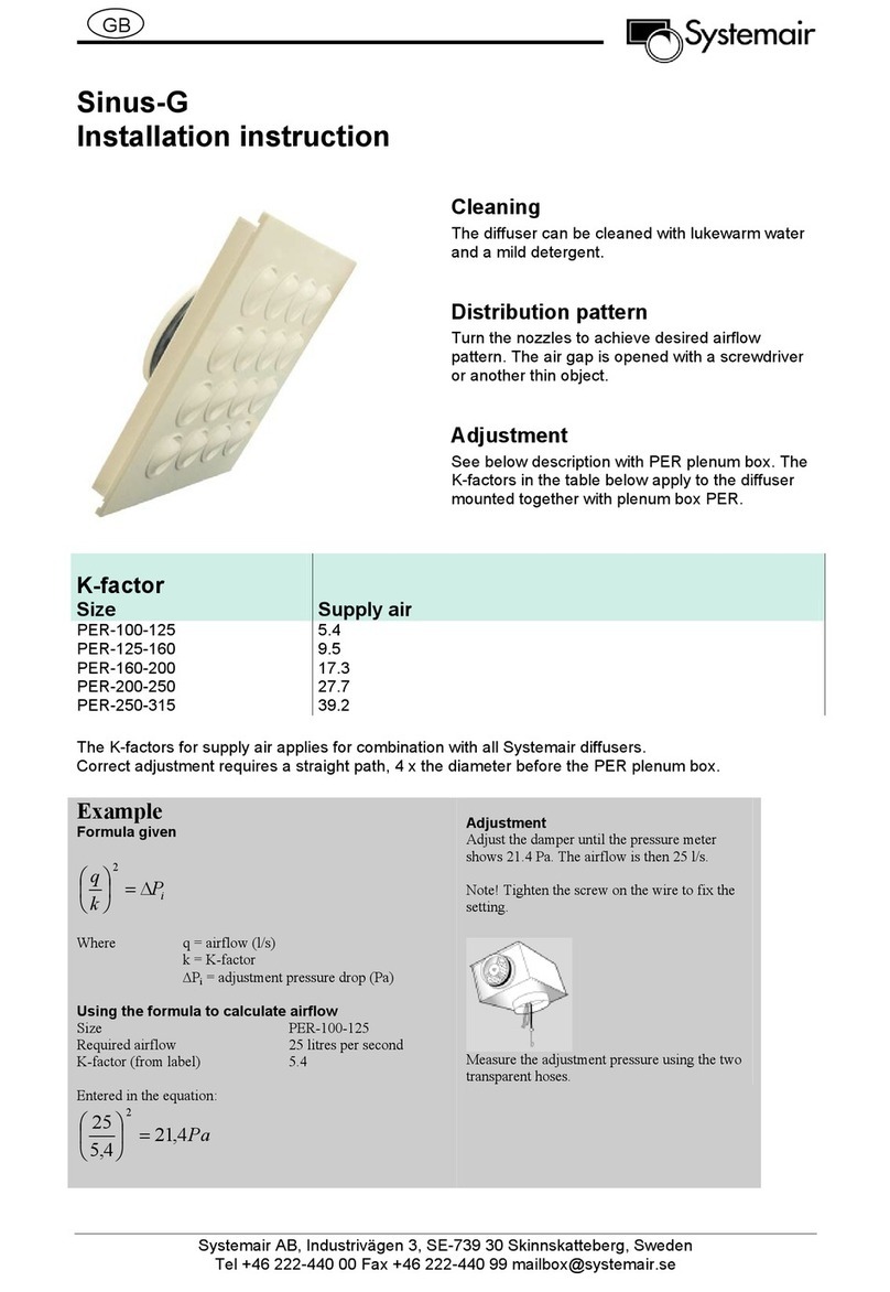 System air Sinus-G User manual