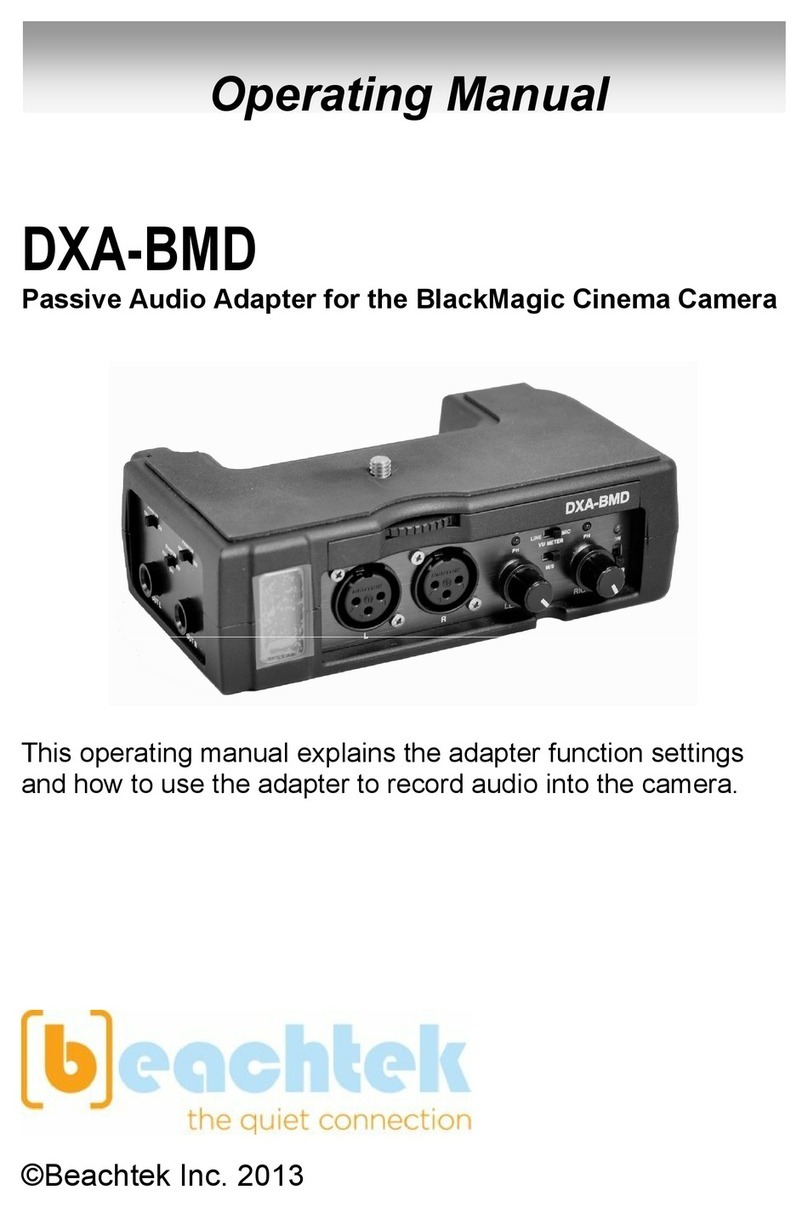 BeachTek DXA-BMD User manual