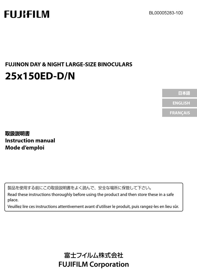 FujiFilm 25x150ED-D instruction manual