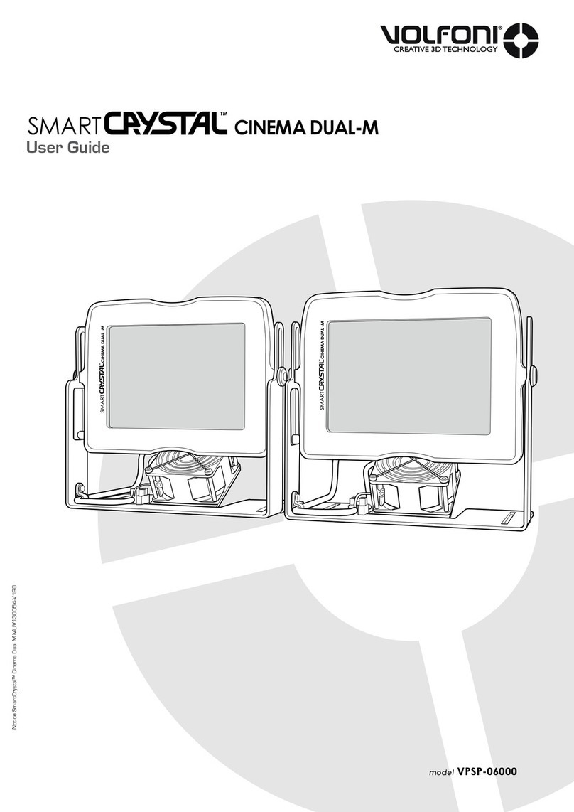 Volfoni SMARTCRYSTAL CINEMA DUAL-M user guide