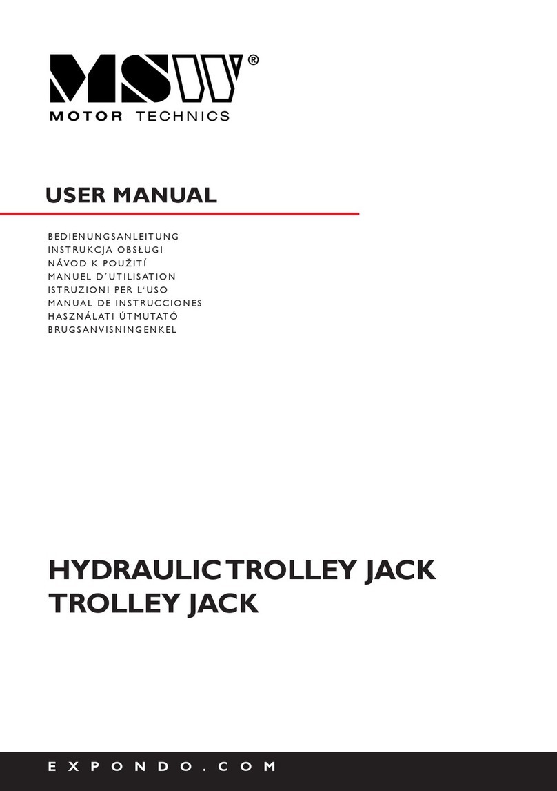 MSW MSW-TJ2500N User manual
