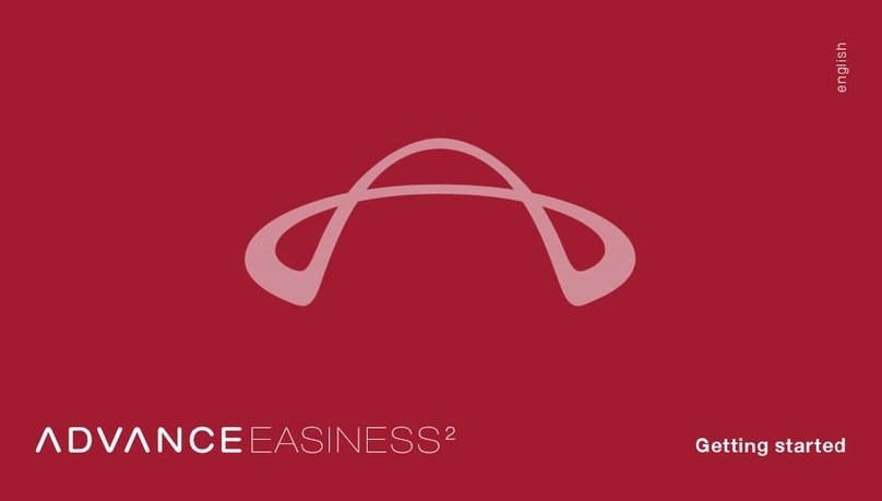 Advance acoustic EASINESS 2 Getting started