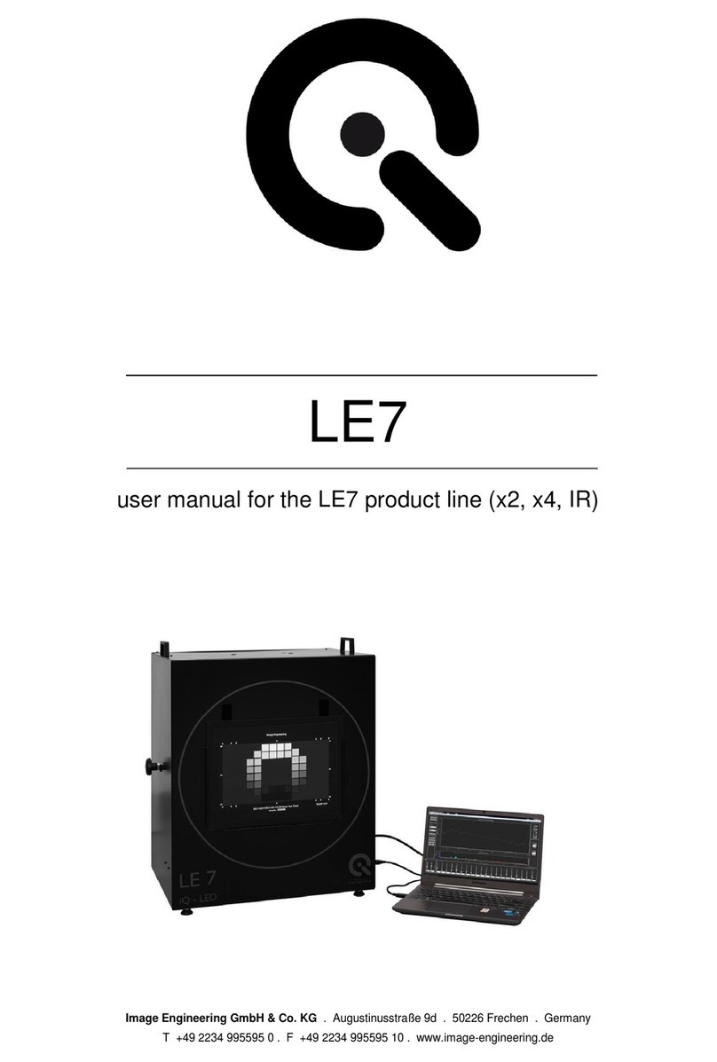 Image Engineering LE7 User manual Image Engineering LE7 User manual