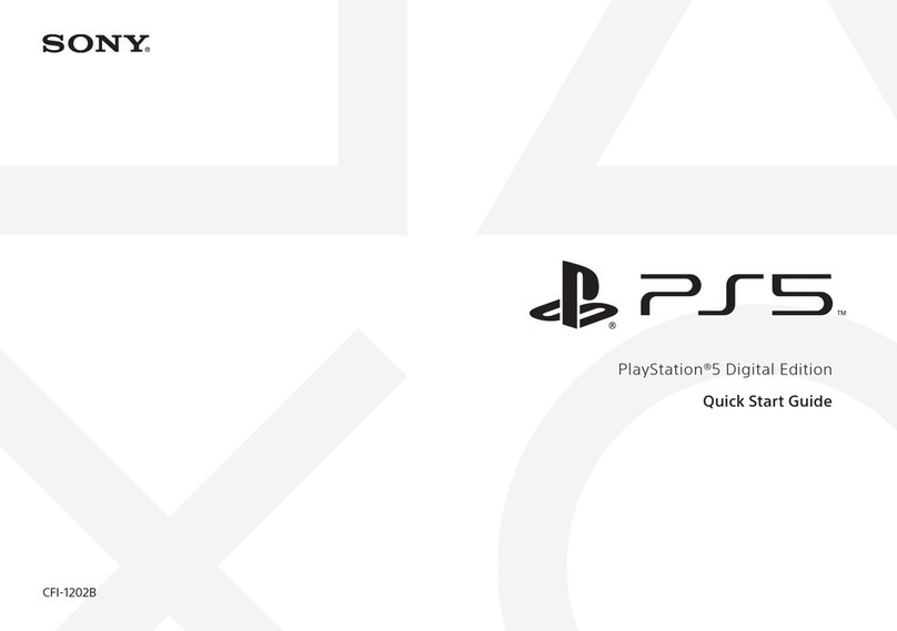 Sony PlayStation 5 User manual