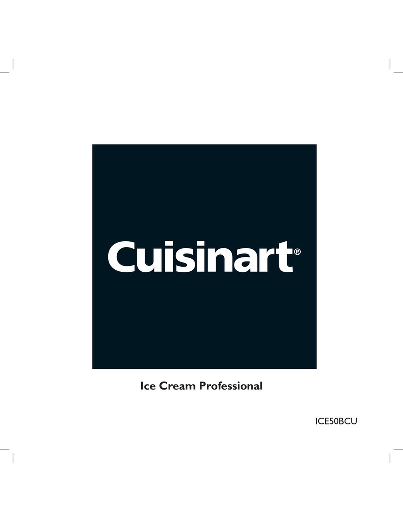 Cuisinart ICE50BCU User manual