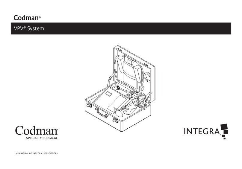 Integra Codman VPV System User manual