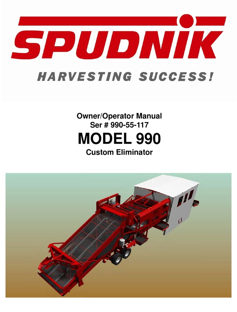 Spudnik 990 Owner's/operator's manual