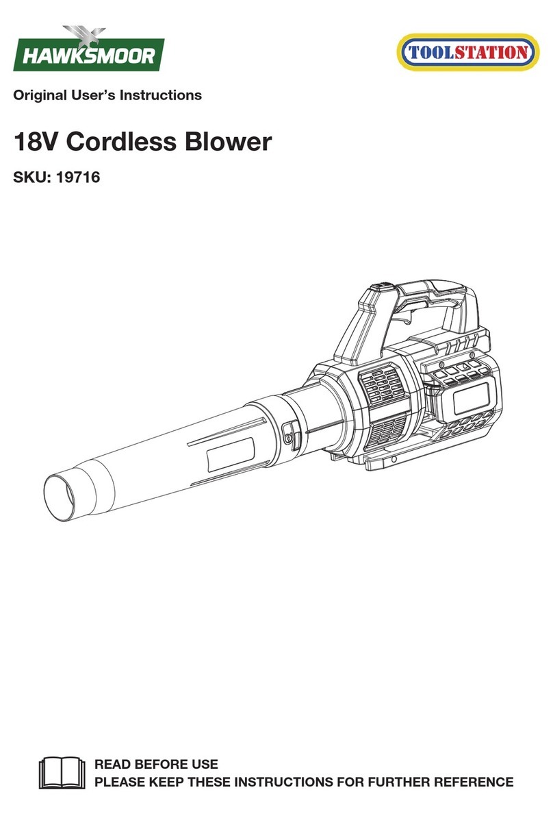 Hawksmoor GY218011 User instruction