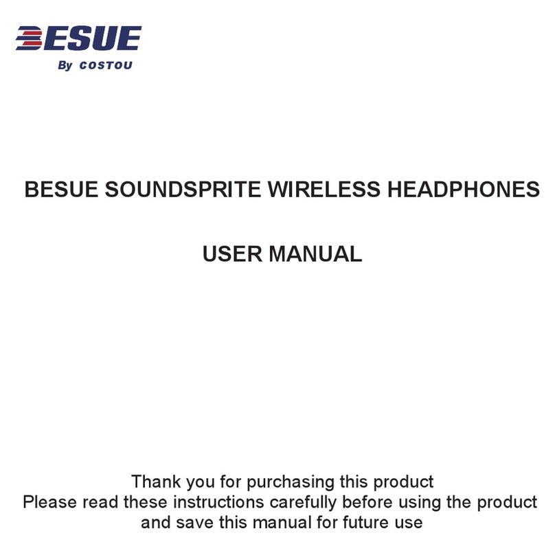 Costou ESUE BESUE SOUNDSPRITE user manual