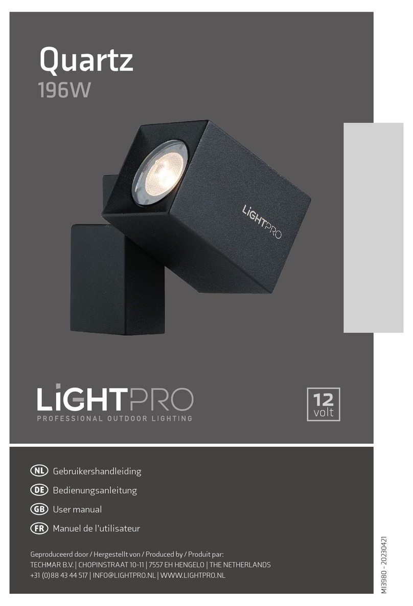LightPro Quartz User manual LightPro Quartz User manual