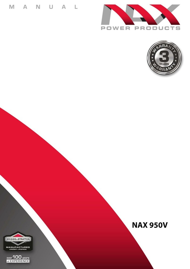 Nax Power Products NAX 950V manual