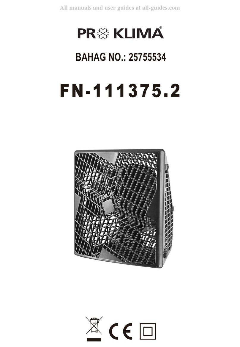ProKlima FN-1113775.2 User manual ProKlima FN-1113775.2 User manual