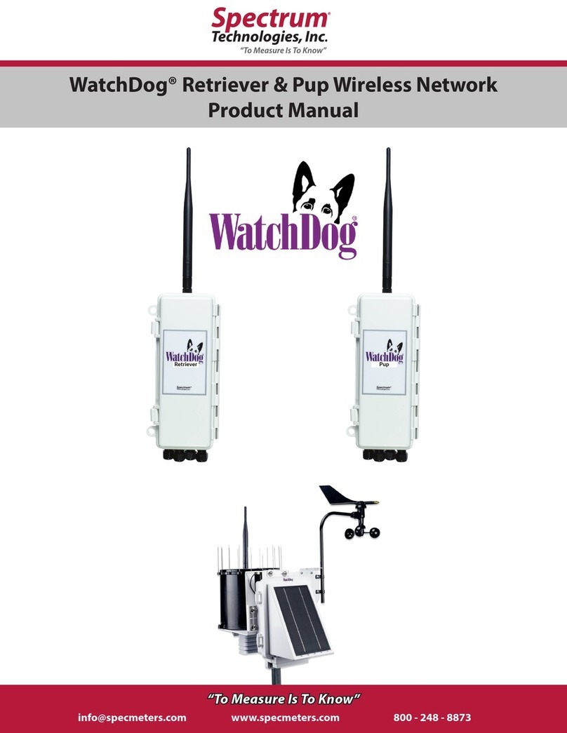 Spectrum Technologies WatchDog Retriever User manual