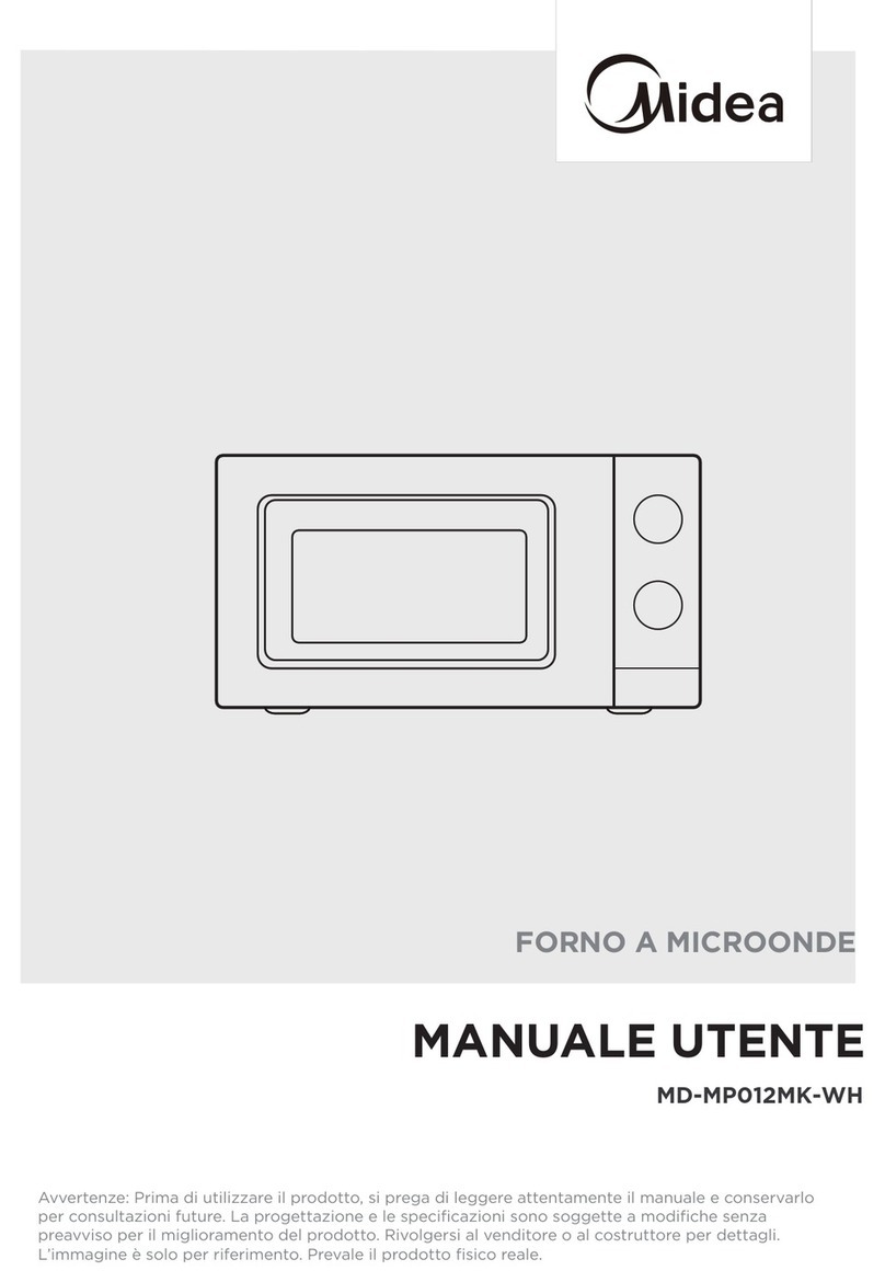 Midea MD-MP012MK-WH User manual