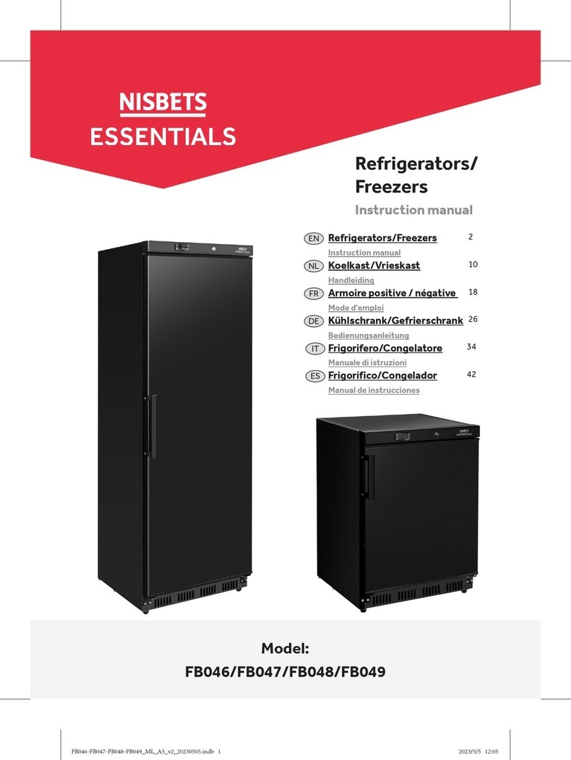 NISBETS ESSENTIALS FB046 instruction manual