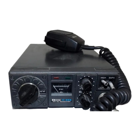 Icom IC-22S User manual