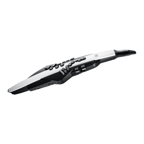 Roland Aerophone Pro Editor User manual