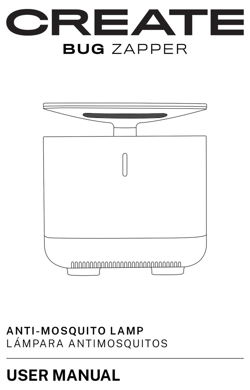 Create BUG ZAPPER user manual