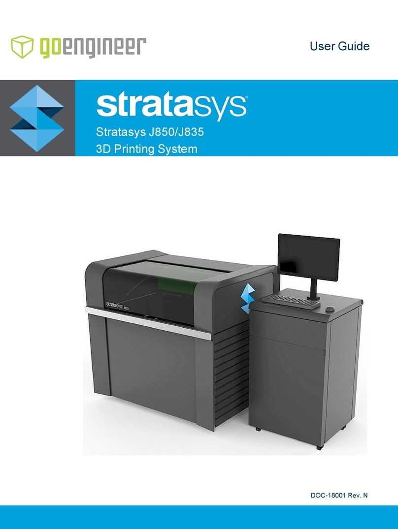 Stratasys J850 User manual