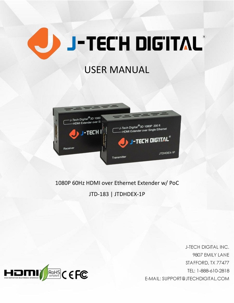 J-Tech Digital JTD-183 User manual J-Tech Digital JTD-183 User manual