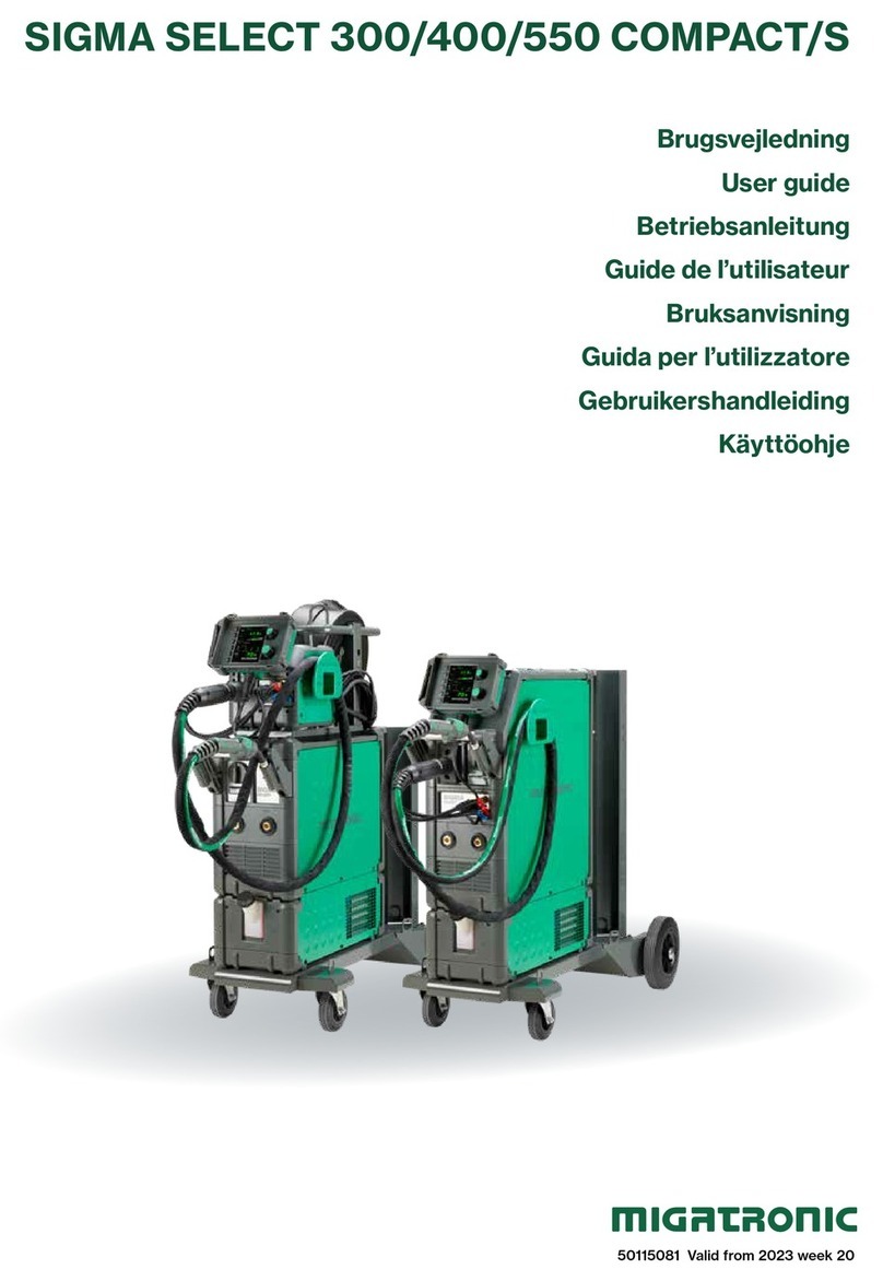 Migatronic SIGMA Select 300 user guide