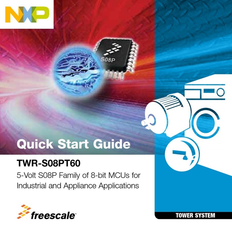 NXP Semiconductors freescale TWR-S08PT60 quick start guide