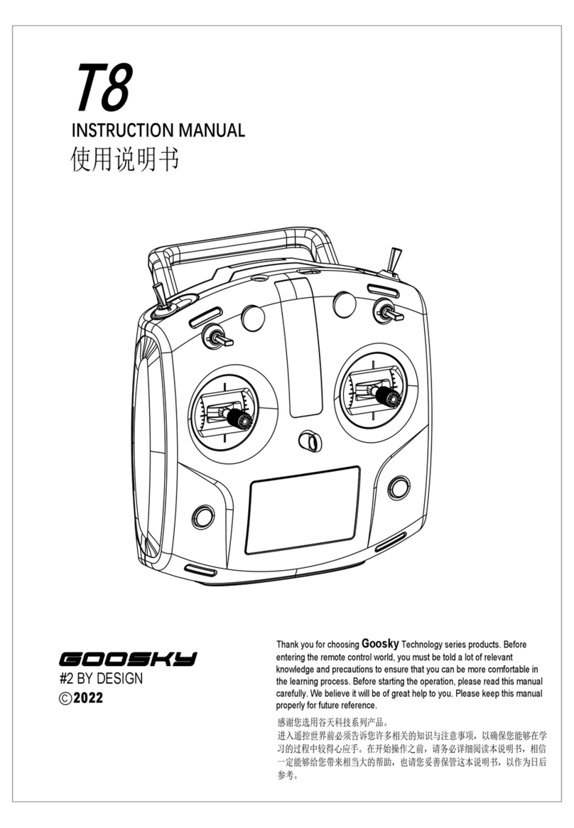 Goosky T8 User manual