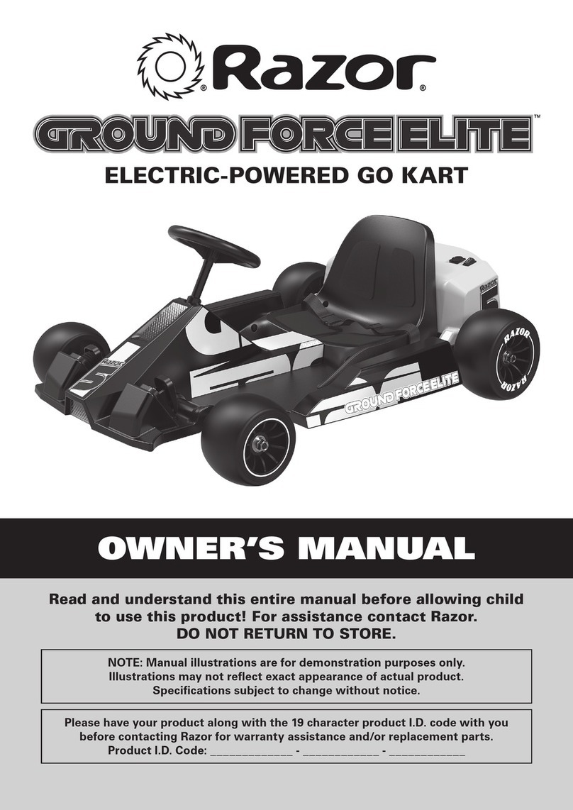 Razor GROUND FORCE ELITE User manual Razor GROUND FORCE ELITE User manual